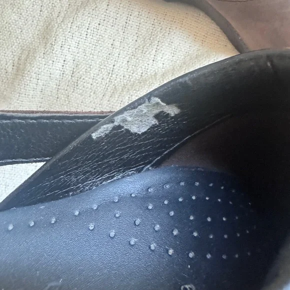 Dansko brown leather clogs sling back 39 - Picture 5 of 5